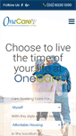 Mobile Screenshot of onecare.org.au
